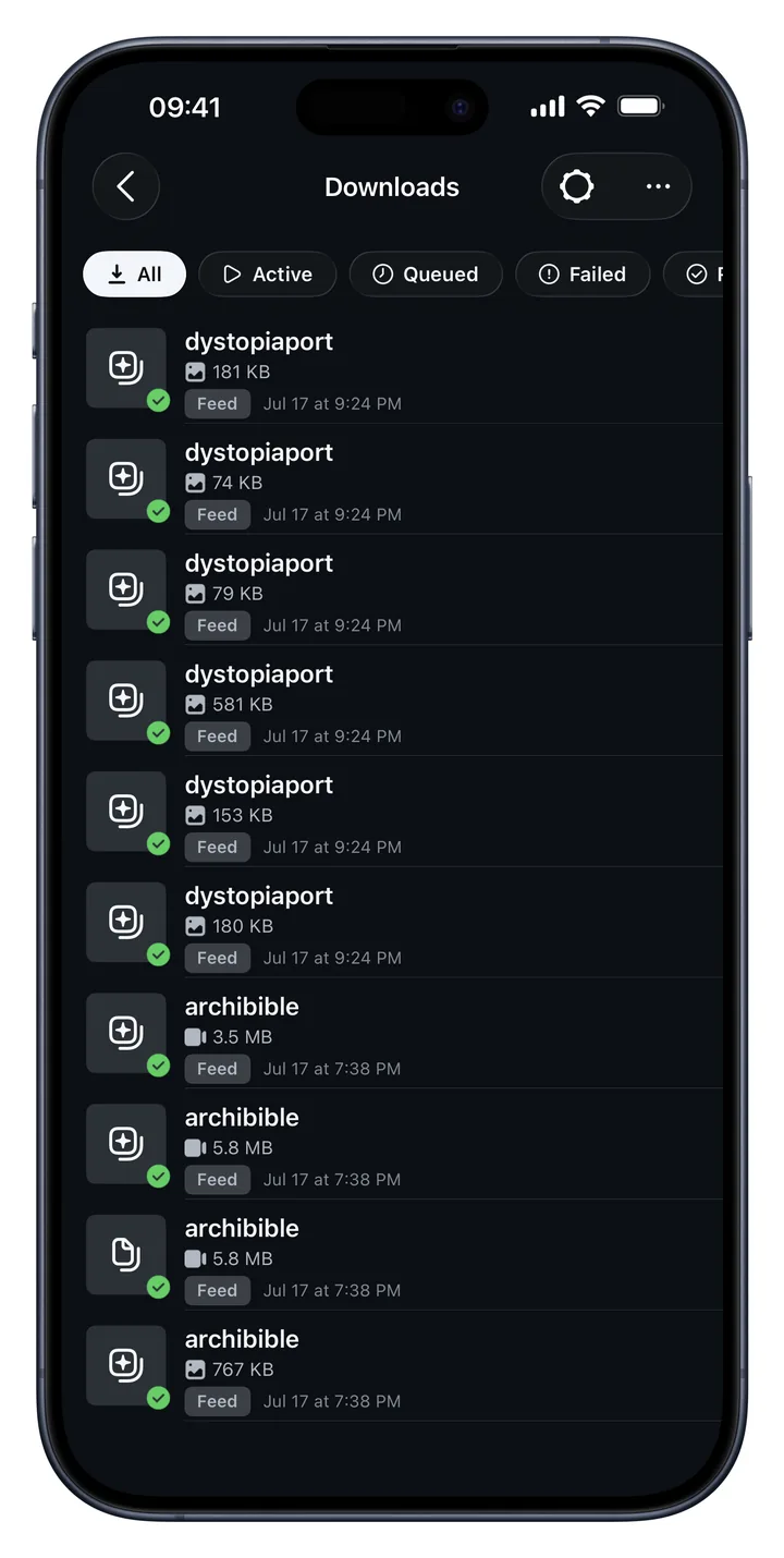 Downloads