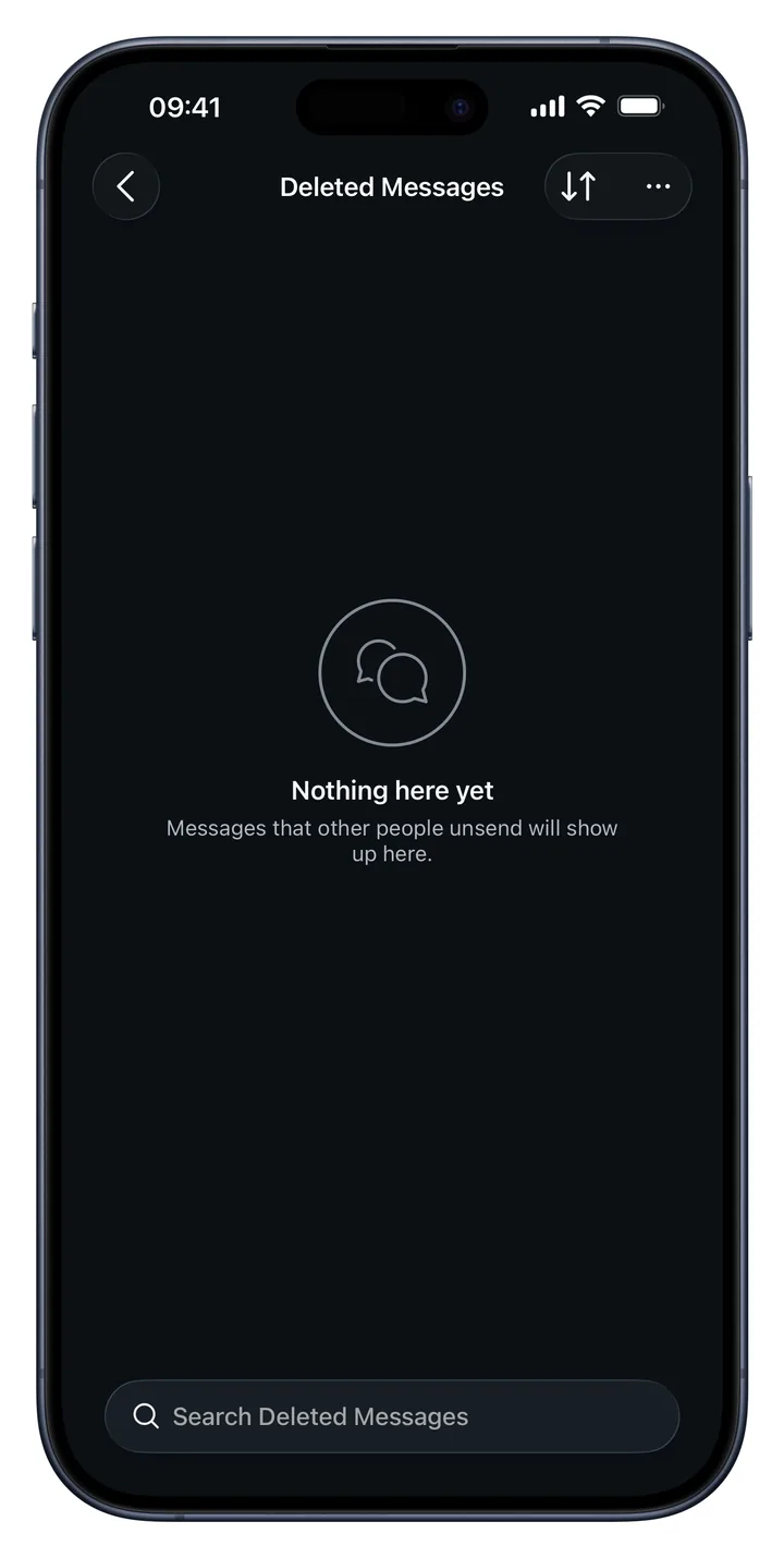 Deleted messages